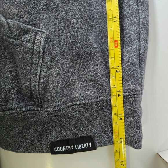 Country Liberty Grey Hoodie - Picture 5 of 6